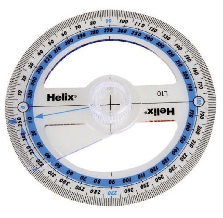 Picture of CP10 HELIX CIRCULAR PROTRACTOR